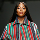 Naomi Campbell walks the runway of the Kenneth Ize show in Paris Fashion Week Fall/Winter 2020/2021 on February 24, 2020, in Paris, France.